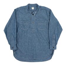 Workers Pullover Work Shirt, Chambray画像