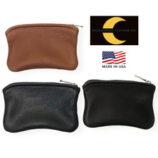 Moonshine Leather ZIP POUCH画像
