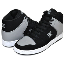 DC SHOES MANTECA 4 HI M SHOE BLACK/GREY DM232001-BGY画像