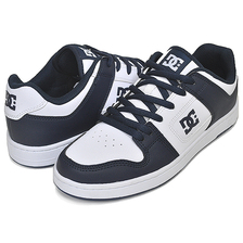 DC SHOES MANTECA 4 SN M SHOE WHITE/NAVY DM232003-WNY画像