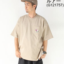 gym master 7.4oz ルアー刺繍ビッグポケットTEE G121757画像