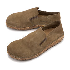 BIRKENSTOCK CALLAN GRAY TAUPE / SUEDE LEATHER 1020104画像