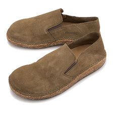 BIRKENSTOCK CALLAN GRAY TAUPE / SUEDE LEATHER 1020103画像