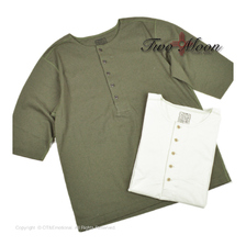 Two Moon no.20277 Half sleeve henley neck tee画像