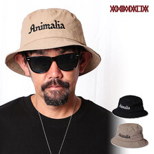 ANIMALIA NYLON BUCKET HAT-LOGO AN23SU-CP02画像