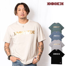 ANIMALIA HEAVY S/S TEE-FOIL PRINT LOGO AN23SU-TE09画像