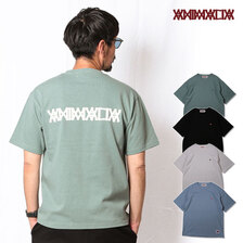 ANIMALIA HEAVY S/S TEE-CUBE PRINT LOGO AN23SU-TE08画像