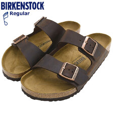 BIRKENSTOCK ARIZONA OILED LEATHER (REGULAR) Habana 52531画像