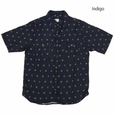 MOMOTARO JEANS お供ジャガード半袖シャツ MSS1020M31画像