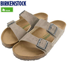 BIRKENSTOCK ARIZONA BIRKO-FLOR Desert Dust Grey Taupe 1023036画像