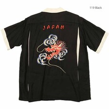 TAILOR TOYO SUKA BOWLING SHIRT "DRAGON HEAD" TT39102画像