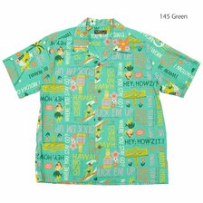 SUN SURF COTTON CAMBRIC OPEN SHIRT "HALE SWEET HALE" SS39097画像