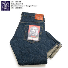ONI DENIM Relax Tapered 20oz Secret Super Rough Denim ONI-622SESR画像
