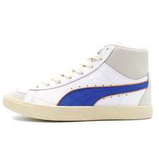 PUMA CLYDE MID BBALL RHUIGI "WALT FRAZIER" "RHUIGI VILLASENOR" PUMA WHITE/ROYAL SAPPHIRE 391335-01画像