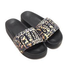 DC SHOES Ws DC SLIDE PLATFORM BLACK/LEOPARD DW232101-LEO画像