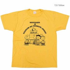 Buzz Rickson's &times; PEANUTS S/S T-SHIRT "HAPPINESS" BR79256画像