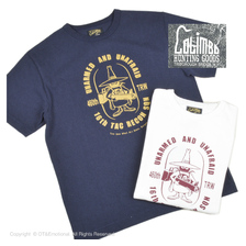COLIMBO HUNTING GOODS ヘビー天竺プリントT Unarmed&Unafraid ZY-0419画像