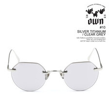 OWN #10 SILVER TITANIUM/CLEAR GREY OW-10SV-CGY画像