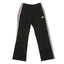 NEEDLES 23SS Track Pant Poly Smooth BLACK画像