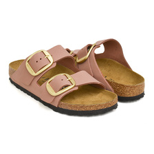 BIRKENSTOCK ARIZONA BIG BUCKLE OLD ROSE / NUBUCK LEATHER (NARROW WIDTH) 1024074画像
