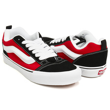 VANS KNU SKOOL RED / TRUE WHITE VN0009QC6RT画像