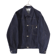 marka TYPE1 DENIM JACKET - organic cotton 12oz denim - M23C-02BL01C画像