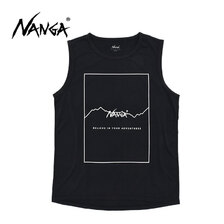 NANGA Dry Mix Frame Logo Tank Top N2500-1Y510A画像