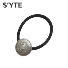 S'YTE Lotus Flower Peacock Concho Hair Tie SILVER画像