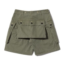 Buzz Rickson's Lot No. BR52388 / U.S. MARINE CORPS HERRINGBONE SHORTS画像