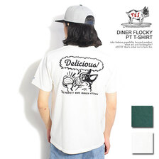 The Endless Summer TES DINER FLOCKY PT T-SHIRT FH-23574354画像