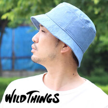 Wild Things NANOTEX DENIM BUCET HAT WT23017SL画像
