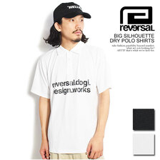reversal BIG SILHOUETTE DRY POLO SHIRTS RV23SS060画像