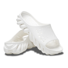 crocs Echo Slide White 208170-100画像