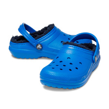 crocsClassic Lined Clog T Blue Bolt 207009-4KZ画像