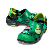 crocs Classic All Terrain Crocs x Ron English Area 54 Clog K Black/Neon Green 208140-0N4画像