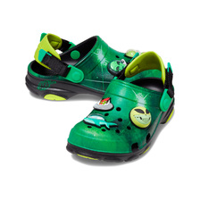crocs Classic All Terrain Crocs x Ron English Area 54 Clog T Black/Neon Green 208141-0N4画像
