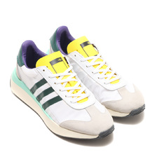 adidas COUNTRY XLG FOOTWEAR WHITE/CALLEGE GREEN/YELLOW IF8118画像