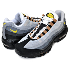 NIKE AIR MAX 95 white/yellow strike-wolf grey DX4236-100画像