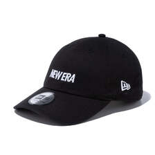 NEW ERA カジュアルクラシック ワードマークロゴ ブラック &times; ホワイト 13552054画像