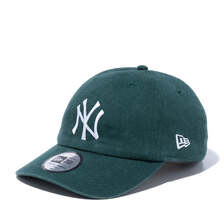 NEW ERA カジュアルクラシック ニューヨーク・ヤンキース ダークグリーン &times; ホワイト 13562012画像