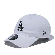 NEW ERA カジュアルクラシック ロサンゼルス・ドジャース ホワイト &times; ブラック 13562014画像