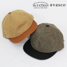 Mr.FATMAN MINERVA OX LEATHER CAP 5231009画像