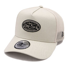 NEW ERA 9FORTY A-Frame Trucker Plastic Strap STONE 13516238画像