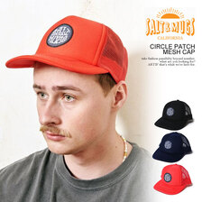 SALT&MUGS CIRCLE PATCH MESH CAP SMGD021画像
