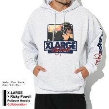 X-LARGE &times; Ricky Powell Pullover Hoodie 106211012001画像