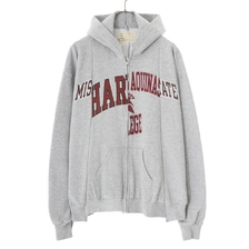 77circa circa make wide cutback zip hoody CM23AW-04画像