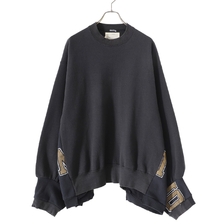 77circa circa make wide cutback sweat top CM23AW-01画像