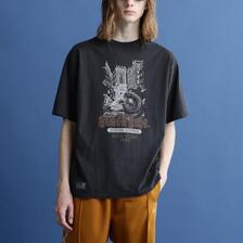 Schott S/S T-SHIRT "SHEEP IN NEW YORK" 7823134029画像