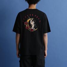 Schott S/S T-SHIRT "SOUVENIR EMBROIDERED" 7823134023画像
