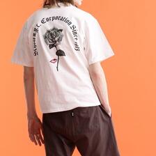 Schott T-SHIRT DOLLER ROSE 7823134062画像